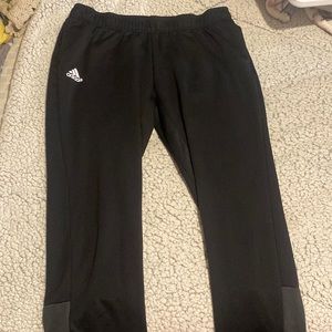 Black Adidas sweatpants size double XL tall